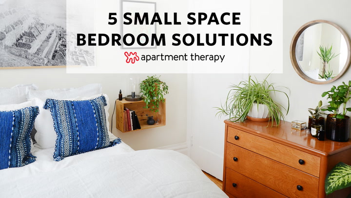 bedroom storage ideas - small bedroom organization | apartment therapy