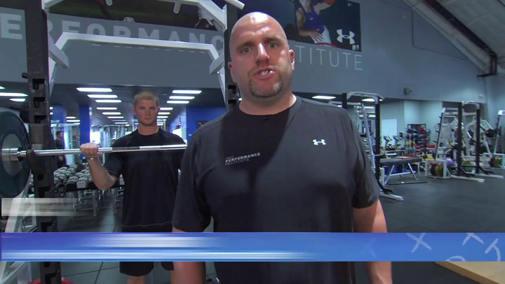 (2 of 3) Front Squat - Squat Series by IMG Academy