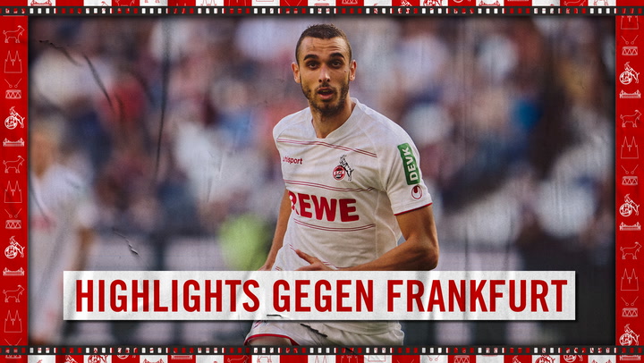 Highlights Eintracht Frankfurt - 1. FC Köln (2021 - 2022)