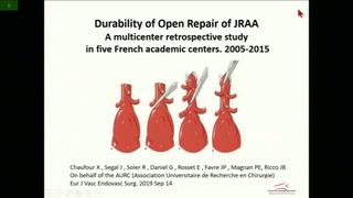 Résultats tardifs de la chirurgie ouverte des AAA juxta et supra-rénaux