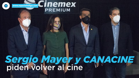 Sergio Mayer y CANACINE piden volver al cine