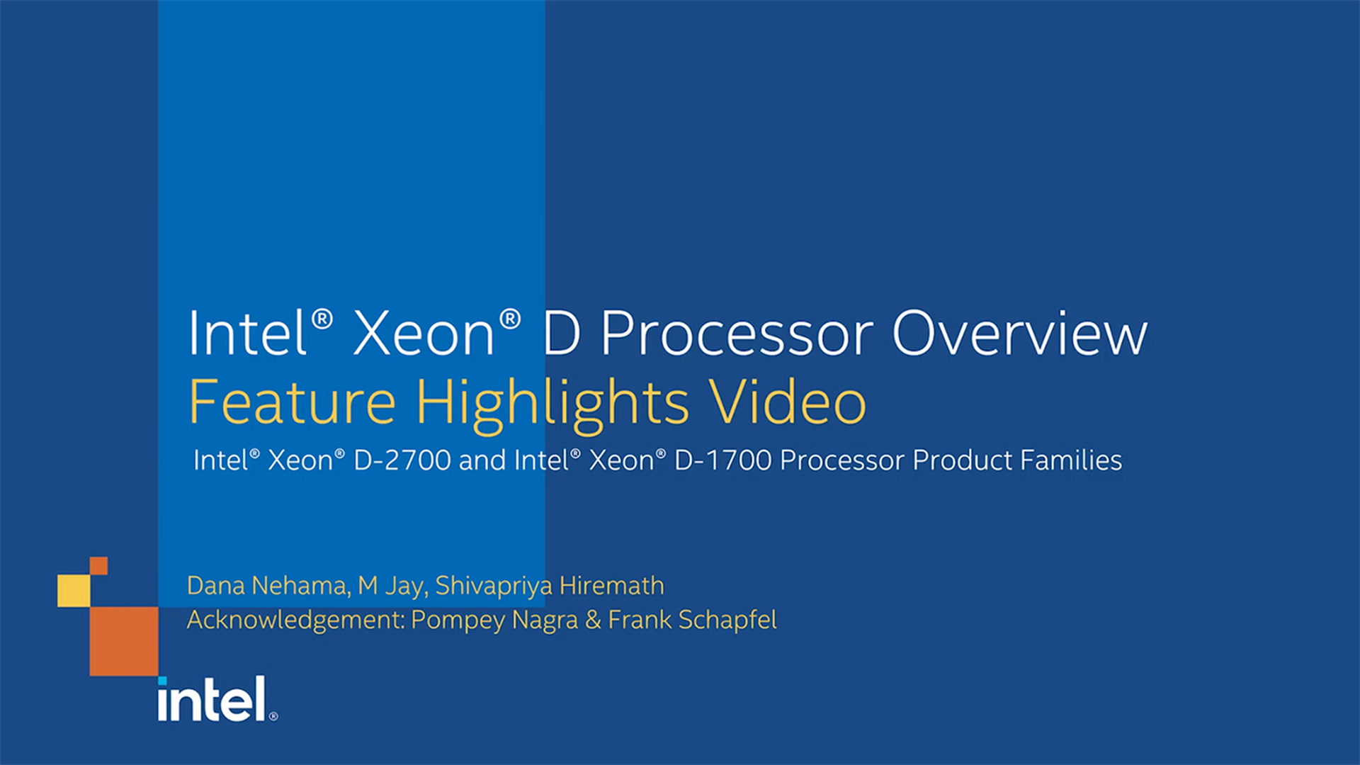 Chapter 1: Intel® Xeon® D-2700 and 1700 Overview