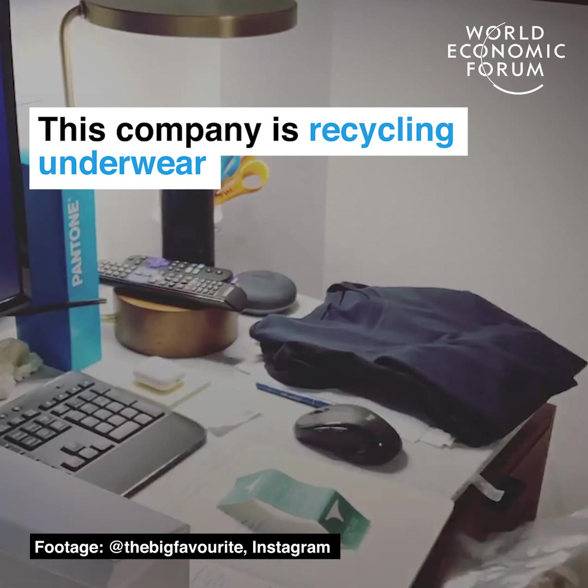 This company is recycling underwear. Here's why