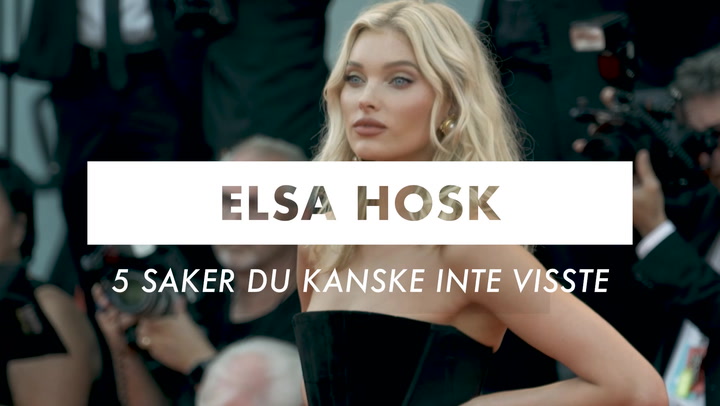 TV: 5 saker om Elsa Hosk som du kanske inte visste
