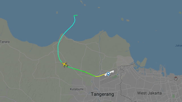 Flight tracker indonesia