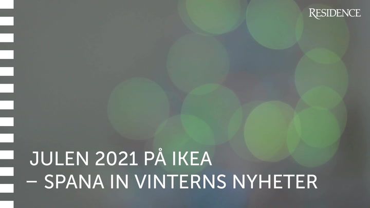 TV: Julen på IKEA 2021 – spana in vinterns nyheter