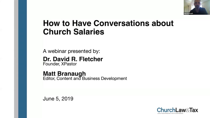 How to Have Conversations about Church Salaries
