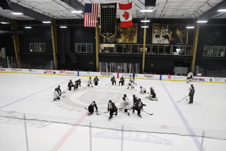 Golden Knights playing fast-paced hockey in return to practice – VIDEO