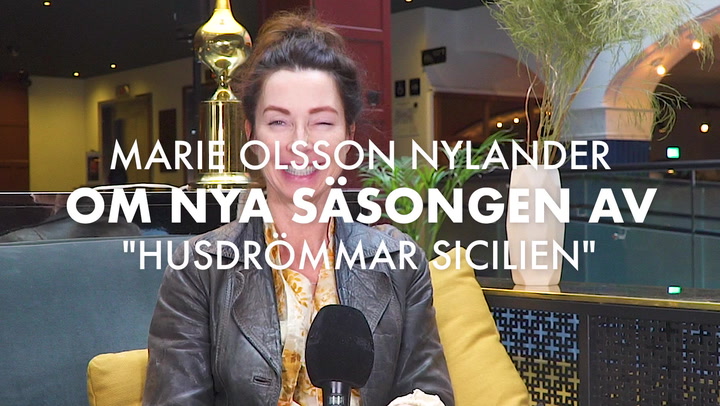 TV: Marie Olsson Nylander om nya säsongen av "Husdrömmar Sicilien"