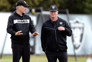 Gruden says Raiders improved supporting cast should help Carr this season