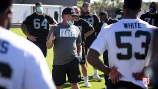 Jon Gruden gives update on Jacobs, Brown missing practice – Video
