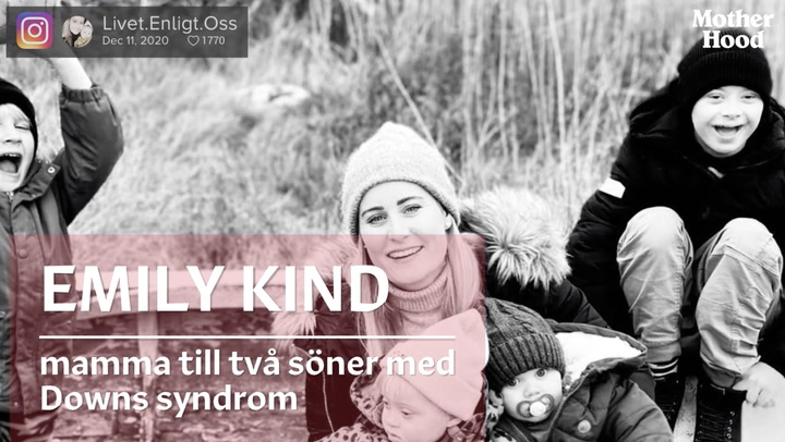 Emily Kind – mamma till två söner med Downs syndrom
