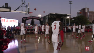 UNLV Basketball Hosts Scarlet and Gray Showcase – Video