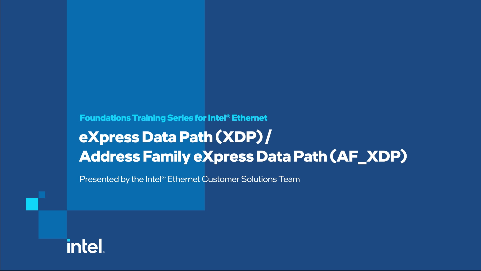 eXpress Data Path (XDP) and Address Family eXpress Data Path (AF_XDP)