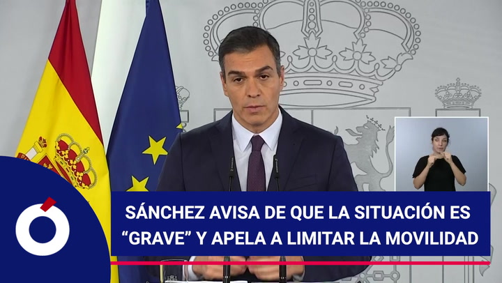 Pedro Sánchez augura que la situación es “grave” pero deja la ...