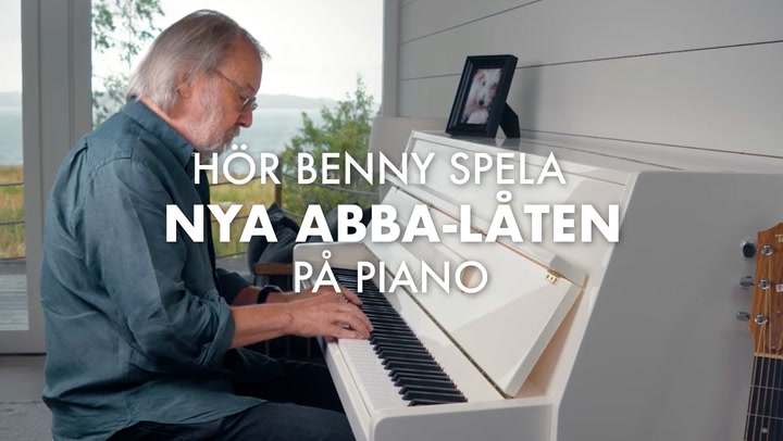 TV: Hör Benny spela nya Abba-låten "I still have faith in you"