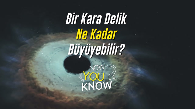 Now You Know - Bir kara delik ne kadar büyüyebilir?