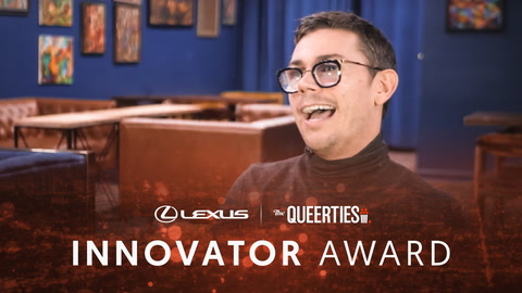 Queerties INNOVATOR AWARD nominee, Ryan O'Connell