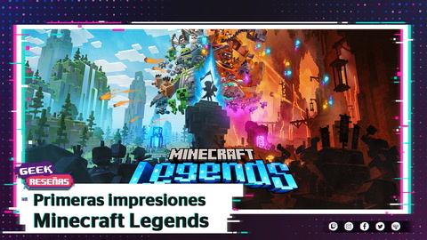 ¡Así luce Minecraft Legends! | #IndigoGeek