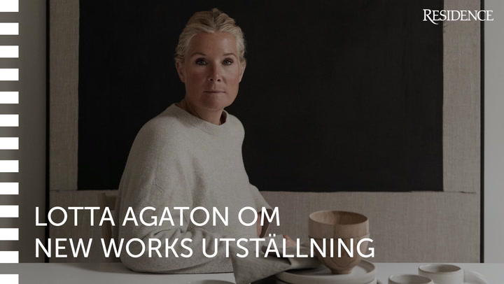 TV: Se Lotta Agaton berätta om New works utställning