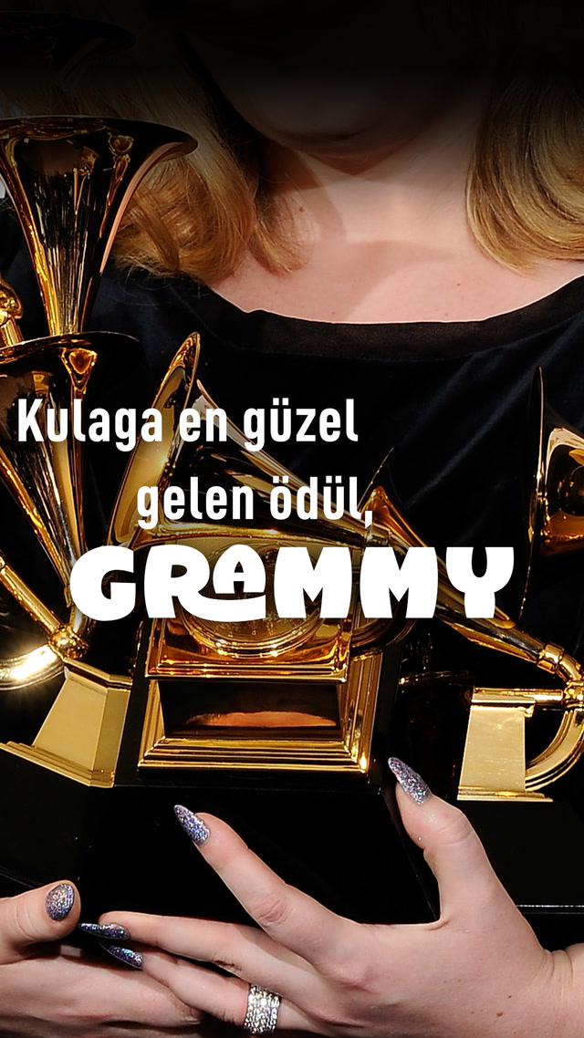 Kulağa en güzel gelen ödül, Grammy.