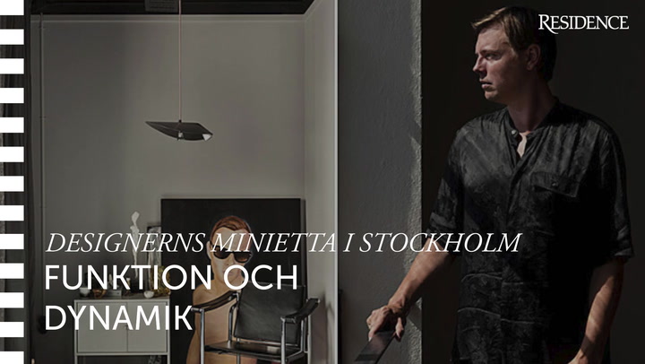 TV: Designerns minietta i Stockholm – funktion och dynamik