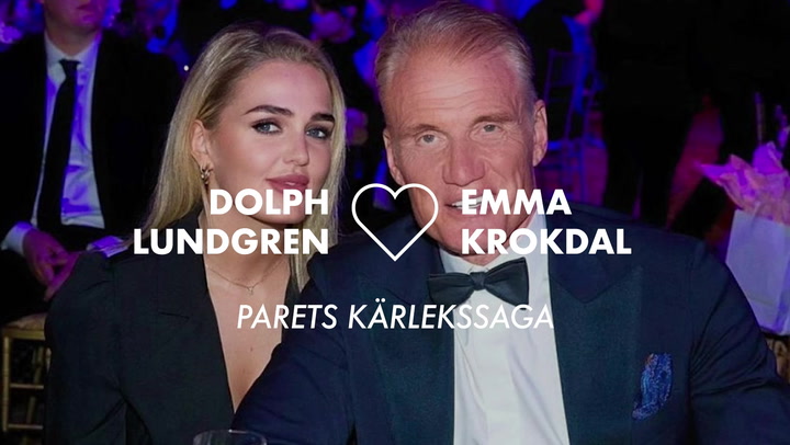 TV: Dolph Lundgrens och Emma Krokdals kärlekssaga