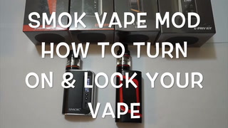 VAPE PSA: ALWAYS LOCK YOUR VAPE/SMOK MOD HOW-TO