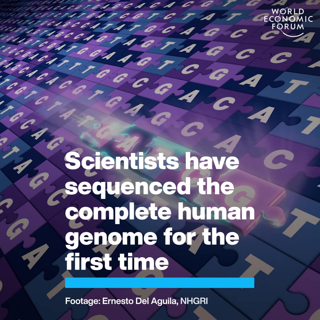 First Complete Human Genome Sequenced By Scientists | World Economic Forum