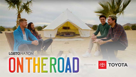 LGBTQ Nation's ON THE ROAD: Joshua Tree with Luke & Ryan