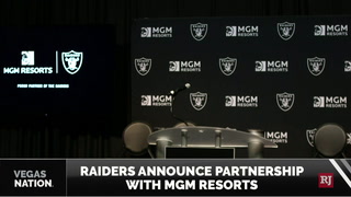 Las Vegas Raiders, MGM Resorts announce partnership (full version) – VIDEO