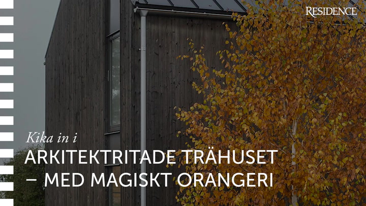 Kika in i arkitektritade trähuset – med magiskt orangeri