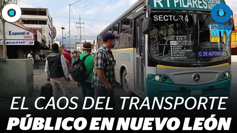 El caos para pagar el transporte público en Nuevo León | Indigo MTY