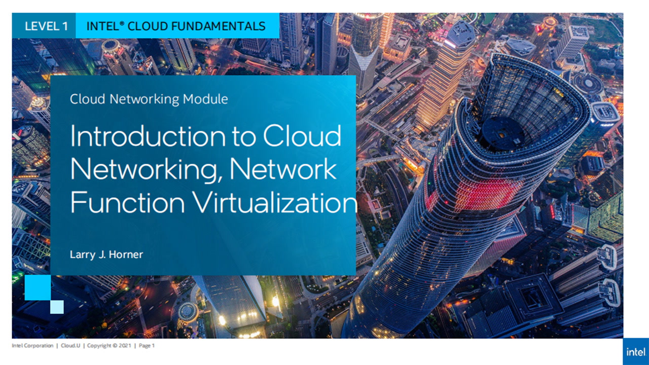 Chapter 1: Cloud Networking – Network Functions Virtualization