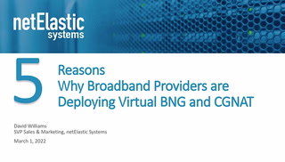 5 Reasons Why Broadband Providers are Deploying Virtual BNG and CGNAT