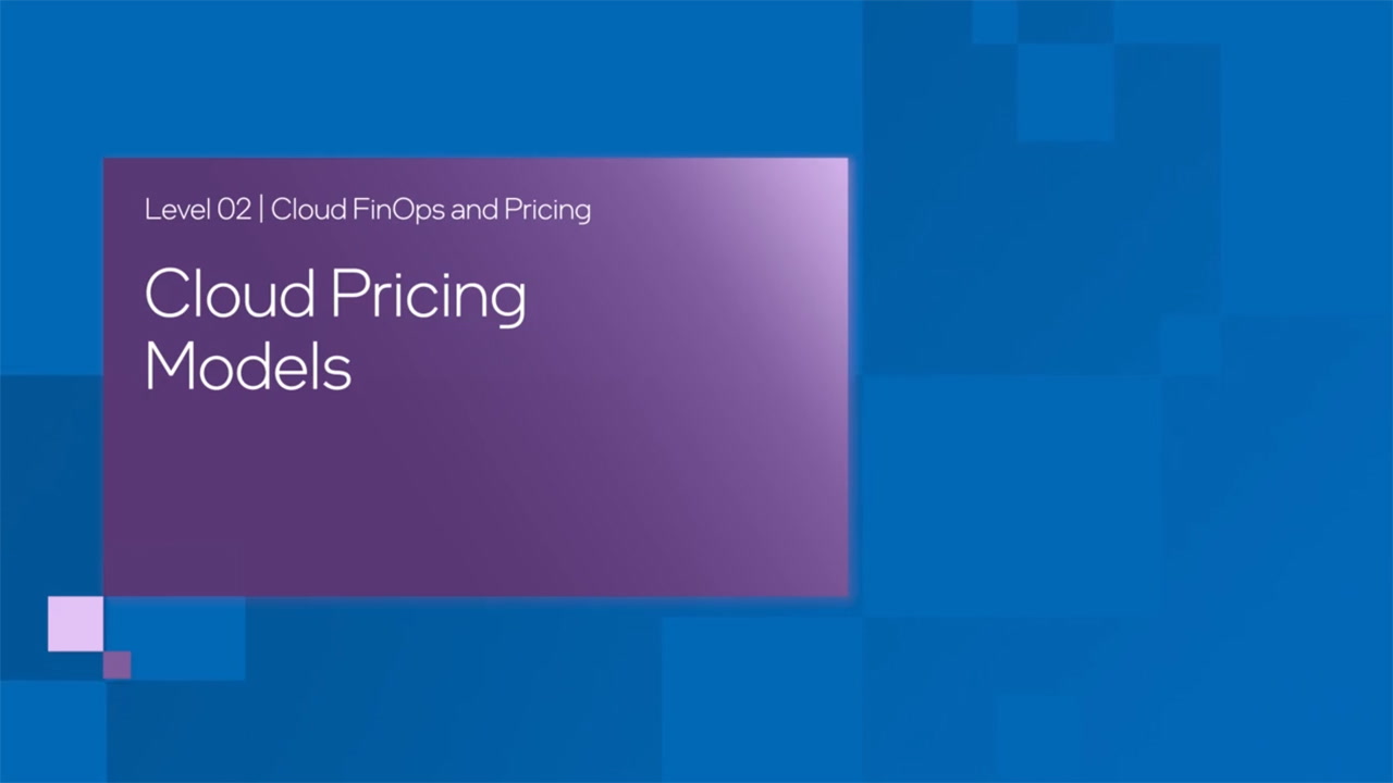 Chapter 1: Cloud Pricing Models