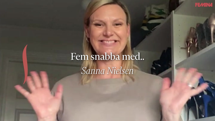TV: Se fem snabba med Sanna Nielsen