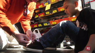 Local kids get free shoes from Goodie Two Shoes, Mountain West – Video