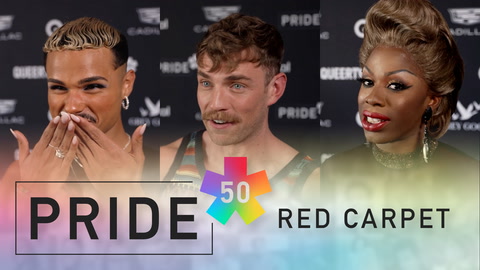 Queerty Pride50 Red Carpet