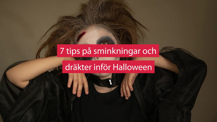TV: 7 tips på sminkningar och dräkter inför Halloween