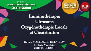Ultrasons, Luminothérapie, Oxygénothérapie locale