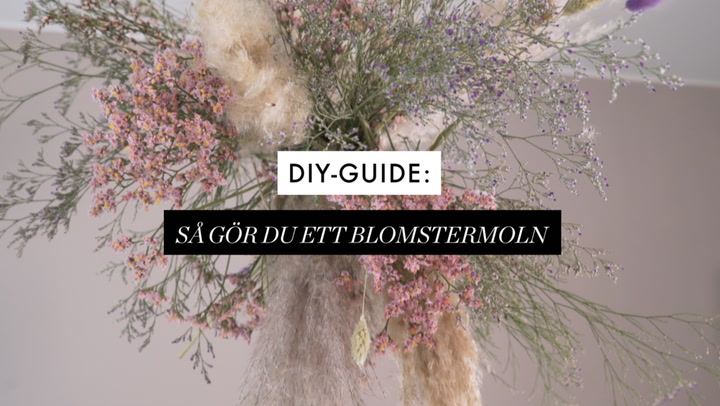 DIY-guide: Så gör du ett blomstermoln