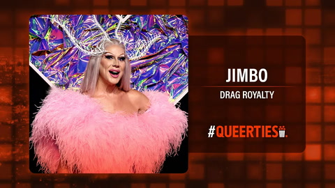 Jimbo wins Drag Royalty at the 12th annual Queerties Awards