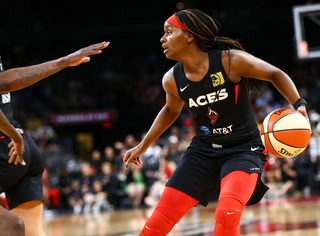 Las Vegas Aces Scrape Away With a Win Over Defending WNBA Champion Storm – Video Highlights