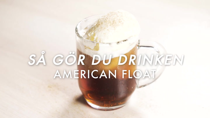 Så gör du drinken American Float