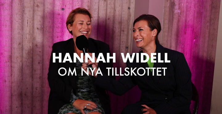 TV: Se Hannah Widell berätta om nya tillskottet