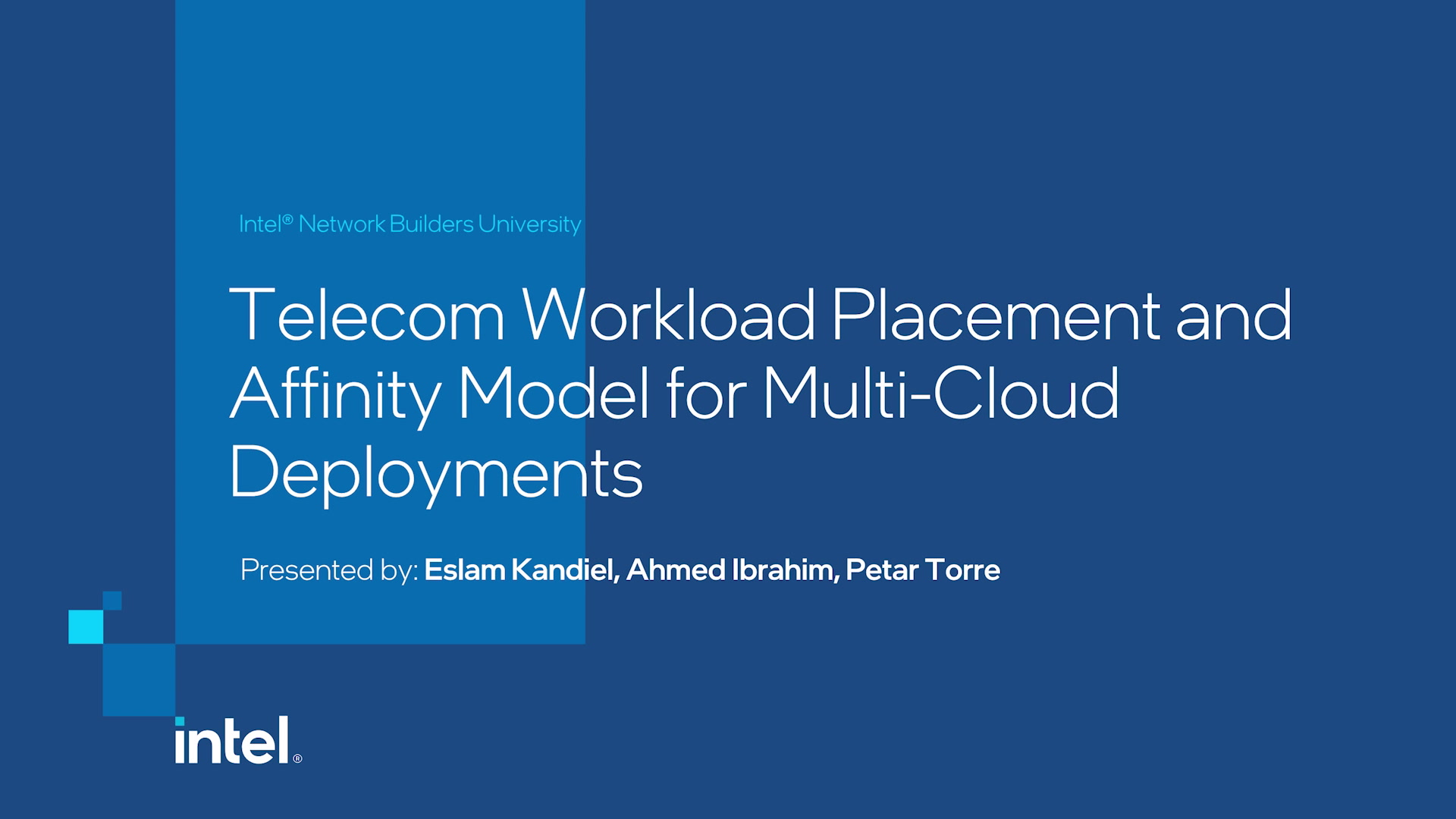 Telecom Workload Placement and Affinity Model for Multi-Cloud Deployments