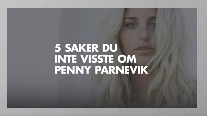 TV: 5 saker du inte visste om Penny Parnevik