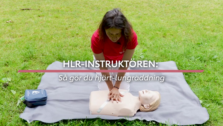 TV: Se HLR-instruktören: Så gör du hjärt-lungräddning