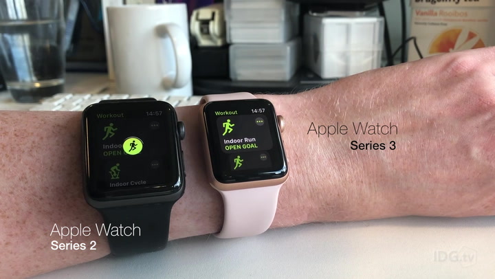 apple watch space grey with pink band
